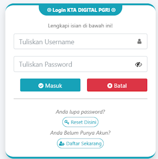 Register PGRI Malalayang - Persatuan Guru Republik Indonesia Cabang Malalayang